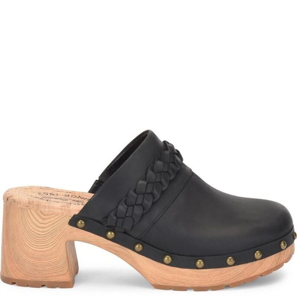 Kork-Ease Tilly Style Womens Shoes Black with Maple Bottom Size 11 NWT/MSRP$145